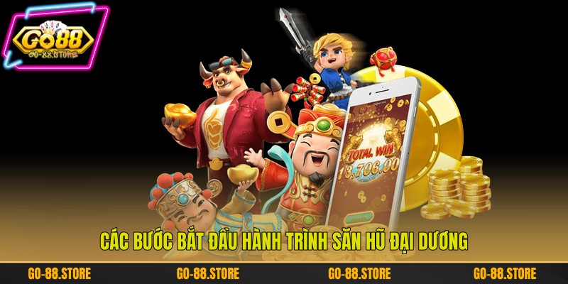 Các bước bắt đầu hành trình săn hũ đại dương