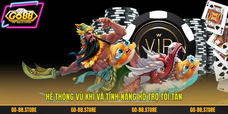 Hệ thống vũ khí và tính năng hỗ trợ tối tân